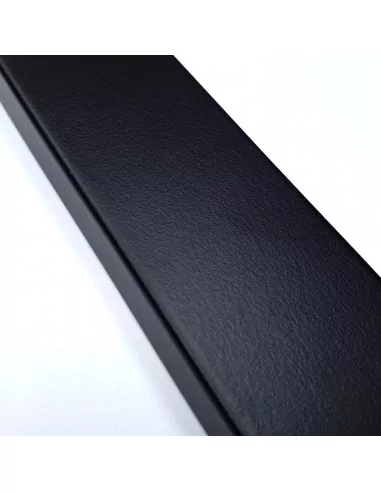 MOLDURA en DM - 40x12mm. NEGRO MATE