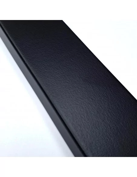 MOLDURA en DM - 40x12mm. NEGRO MATE