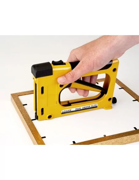 CLAVADORA MANUAL PUNTAS FLEXIBLES. LOGAN DUAL