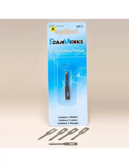 FOAMWERK. RECAMCIO CUCHILLA. Mod. A (Pack 5)_MOLDIBER