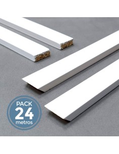 TABLILLA 15 X 5 mm AYOUS. BLANCO (Pack 24 metros)