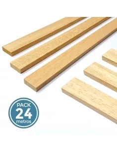 TABLILLA 15 X 5 mm PINO. VIRGEN (Pack 24 metros)