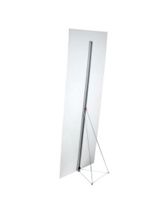 Socle métallique pliable pour publicité et figurines