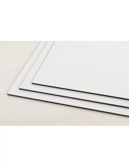PANEL 3mm COMPOSITE ALUMINIO. BLANCO-BLANCO. MOLDIBER