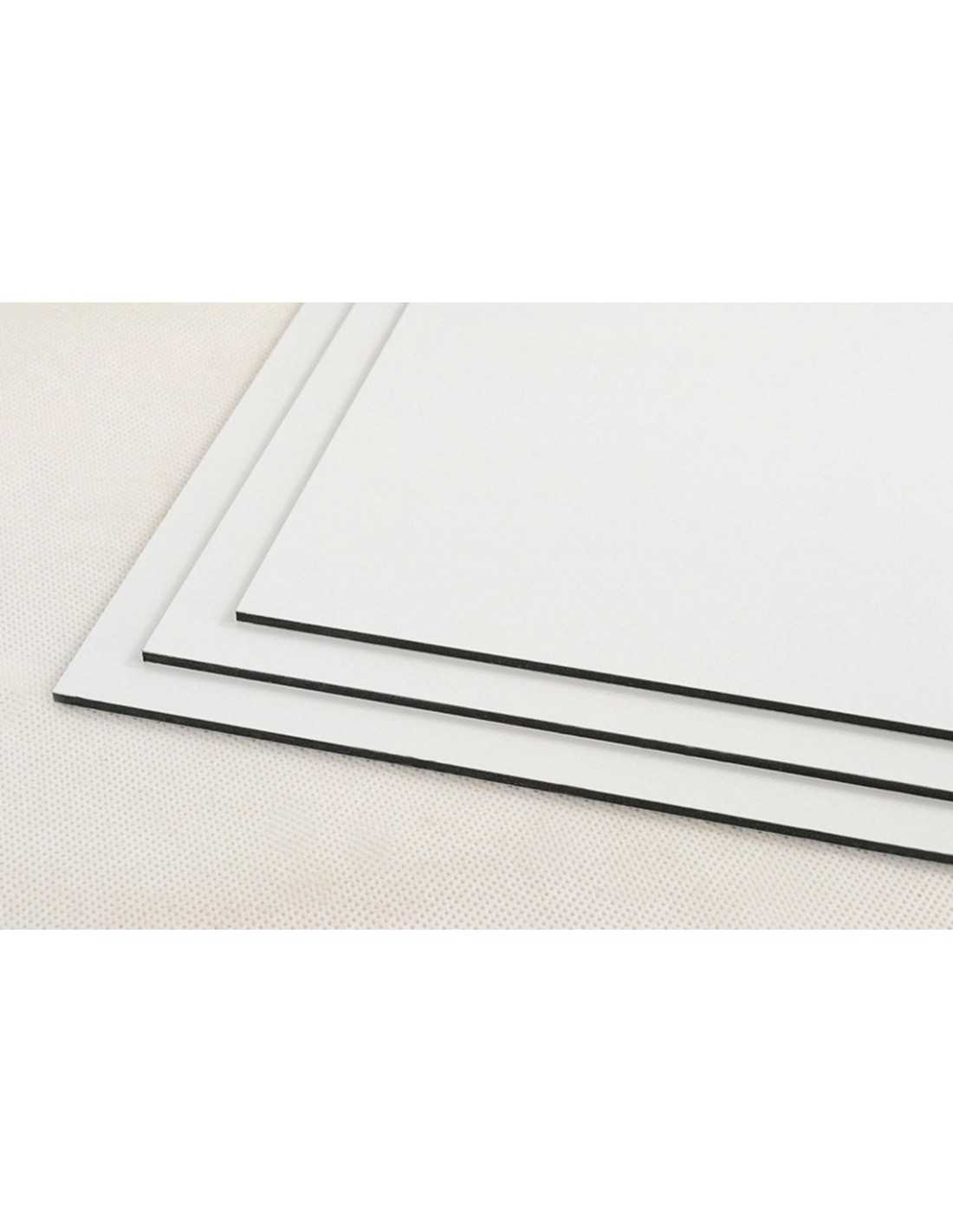 Señalización Serigrafía e Impresión Digital Manualidades 1 ud 21x29,7 cm Bricolaje Placa de Aluminio Blanco de 3 mm Composite para Maquetas 