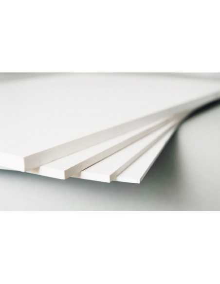 Lámina de PVC expandido blanco - Col: Blanco, Es: 3 mm, A: 100 cm