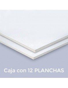 Cartón Pluma Blanco, Grosor 5mm, Tamaño 70x100 cm (128167)