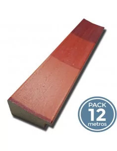 MOLD. BANDAS TRICOLOR ROJO ( 40mm Pack 12 m)