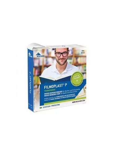 ADHÉSIF TRANSPARENT NESCHEN FILMOPLAST® P PH NEUTRE 20 mm x 50 m
