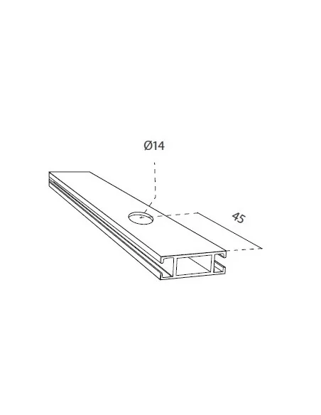 CLIP CONECTOR . PARA PERFIL AL-46. Moldiber