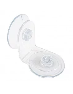 Équerre en acrylique 90° avec ventouses support d’angle transparent 2