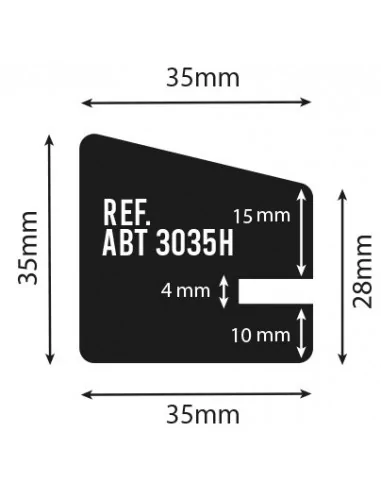 BASTIDOR AUTOMONTABLE. Listón 20x30mm. BASTIDOR AUTOMONTABLE. Listón 20x30mm.