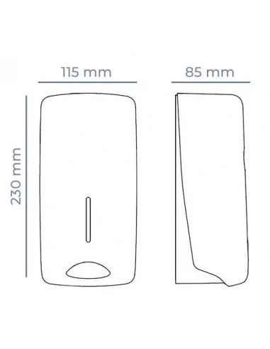 DOSIFICADOR AUTOMÁTICO PARED HIDROGEL. POR PRESIÓN