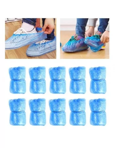 CALZAS DE PLÁSTICO PARA LOS PIES (Caja 100 uds) CALZAS DE PLÁSTICO PARA LOS PIES (Caja 100 uds)