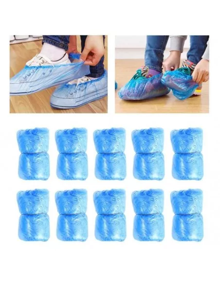CALZAS DE PLÁSTICO PARA LOS PIES (Caja 100 uds) CALZAS DE PLÁSTICO PARA LOS PIES (Caja 100 uds)