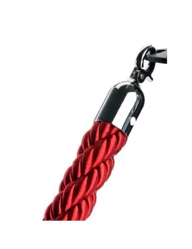 POSTOS COM CORDÃO DE CONTROLO DE FILAS. Cromo de prata (pacote de 2 postes)