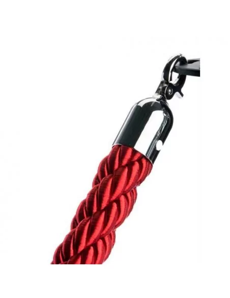 POSTOS COM CORDÃO DE CONTROLO DE FILAS. Cromo de prata (pacote de 2 postes)
