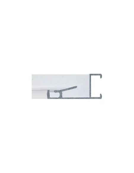 Moldura de alumínio modelo 11 - Sob medida para quadros vitrine