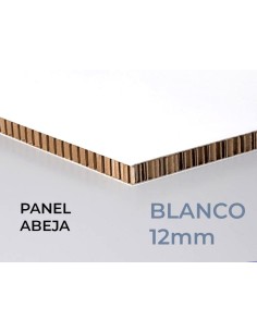 PANEL NIDO DE ABEJA.  Modelo PRINT. 12mm grosor. (Varias medidas)