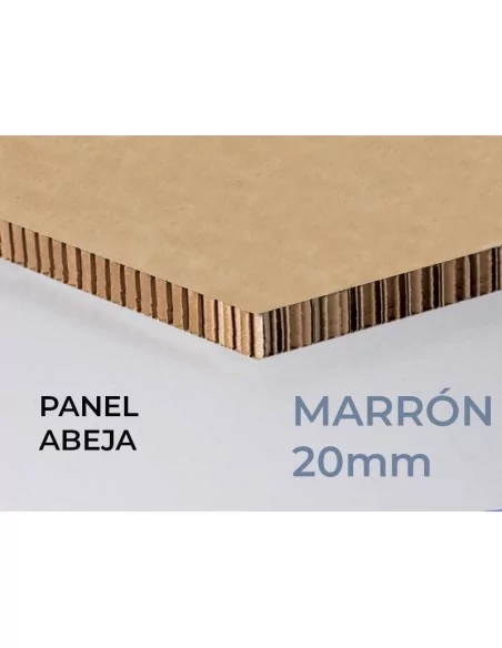 PANEL NIDO DE ABEJA. Modelo MARRON. 20mm grosor. (Varias medidas) PANEL NIDO DE ABEJA. Modelo MARRON. 20mm grosor. (Varias medidas)