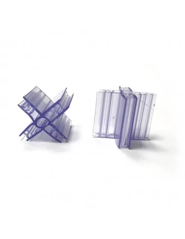 Piezas plásticas UNIÓN 90 GRADOS entre mamparas Piezas plásticas UNIÓN 90 GRADOS entre mamparas