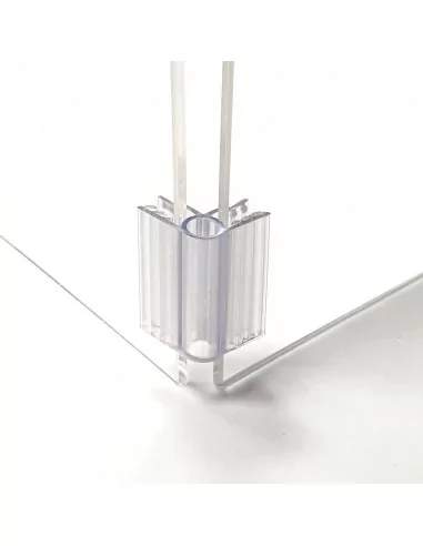 Peças plásticas JUNTA DE 90 GRAUS entre telas