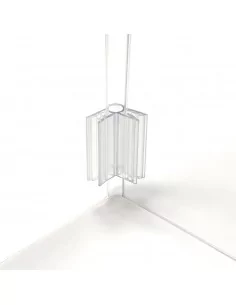 PIÈCES EN PLASTIQUE POUR JOINT MÉTHACRYLATE À 90 DEGRÉS