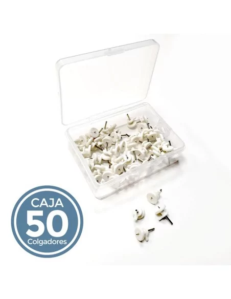 ✅ Gancho para colgar cuadros sin agujeros | Caja 50 unidades ✅ ✅ Gancho para colgar cuadros sin agujeros | Caja 50 unidades ✅