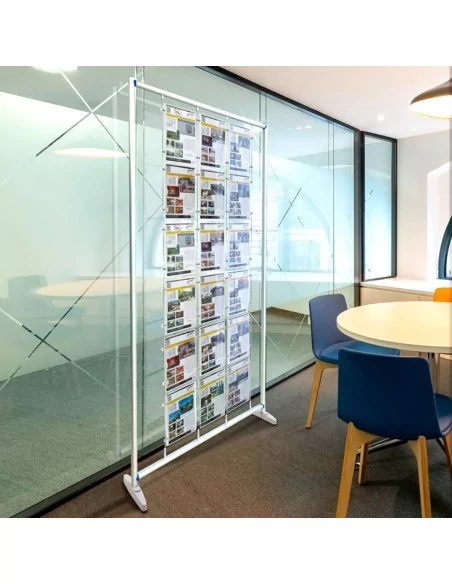 Sistema portátil ESCAPARATE para INMOBILIARIAS