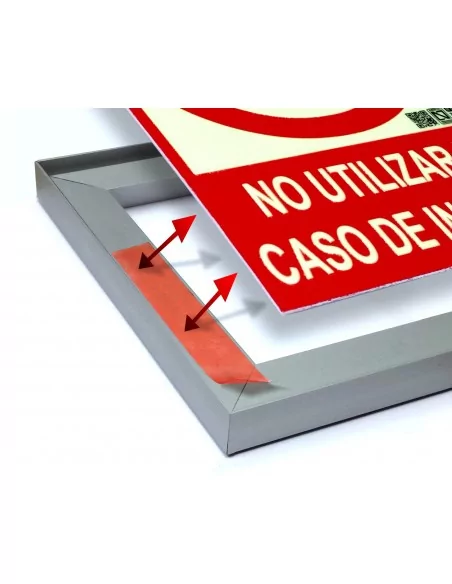 MARCO de ALUMINIO a medida. Modelo 26