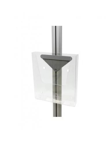 EXPOSITOR DOBLE CARA PARA CARTELES | MARCO CON PIE | ORIENTABLE VERTICAL U HORIZONTAL