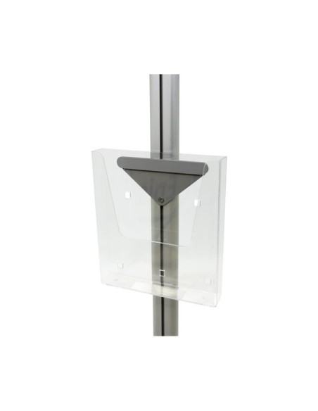 EXPOSITOR DOBLE CARA PARA CARTELES | MARCO CON PIE | ORIENTABLE VERTICAL U HORIZONTAL