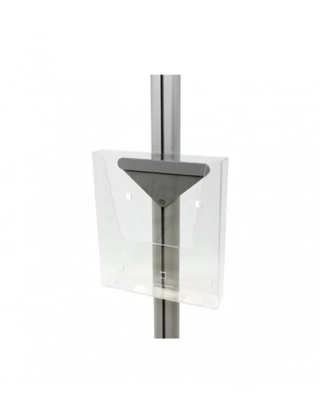 EXPOSITOR DOBLE CARA PARA CARTELES | MARCO CON PIE | ORIENTABLE VERTICAL U HORIZONTAL
