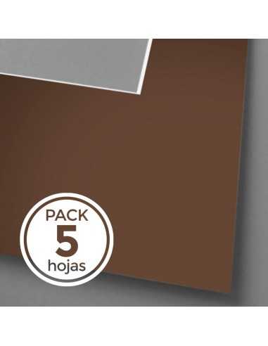 Passepartout MAXI (Pack 5 hojas) (1010x1500) MARRON