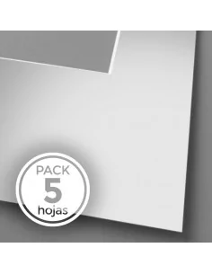 Passepartout MAXI (Pack 5 feuilles) (1010x1500) BLANCO SUCIO