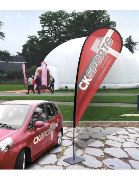 BANDEROLA TIPO GOTA PREMIUM - VARIOS TAMAÑOS