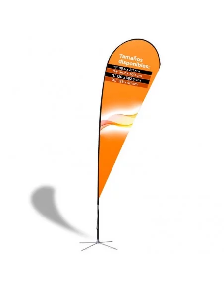 BANDEROLA TIPO GOTA PREMIUM - VARIOS TAMAÑOS BANDEROLA TIPO GOTA PREMIUM - VARIOS TAMAÑOS
