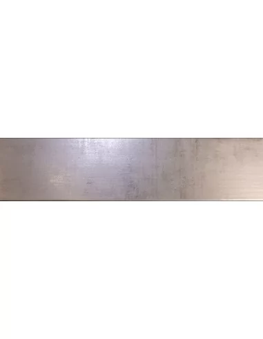 MOLDURA PLANA 40mm PLATA ACERO
