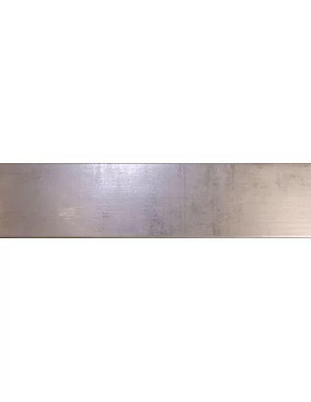MOLDURA PLANA 40mm PLATA ACERO