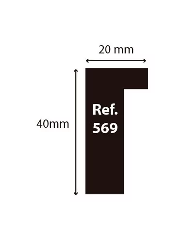 CAIXA 20 x 40mm BRANCO MATTE CAIXA 20 x 40mm BRANCO MATTE