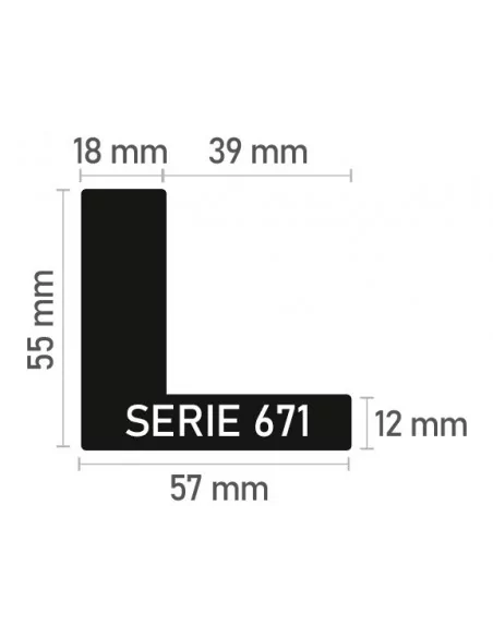 MOLDURA CAJA AMERICANA 55mm CRUDA.