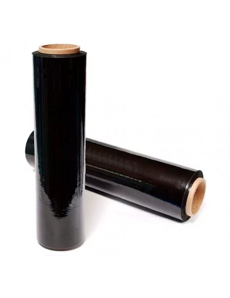 FILM EXTENSIBLE NEGRO OPACO | Embalaje | Paletizaje | 50cm. 150m. 35 micras. FILM EXTENSIBLE NEGRO OPACO | Embalaje | Paletizaje | 50cm. 150m. 35 micras.