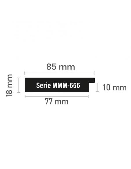 MOLDURA PLANA GRABADO CELDA. 85x18mm. TITANIO MOLDURA PLANA GRABADO CELDA. 85x18mm. TITANIO