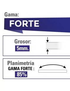 CARTÓN PLUMA FORTE 5mm. 100 X 200 CON ADHESIVO (Plancha) 2
