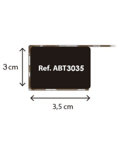 Listón de abeto 35 x 30 mm por metro 2