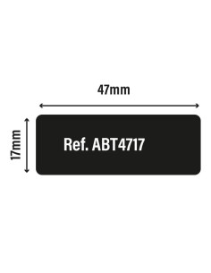 Listón de abeto 47 x 17 mm por metro 2