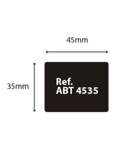 Listón de abeto 45 x 35 mm por metro 2