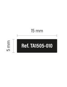 TABLILLA 15 X 5 mm AYOUS. BLANCO (Pack 24 metros) 2