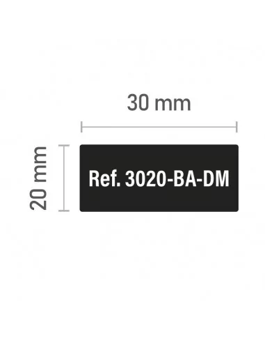 LISTO DE SECÇÃO 30 x 20 mm 240 cm de...
