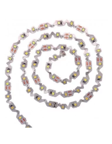 TIRA LED FLEXIBLE ZIG ZAG EXTERIOR. SMD 2835. 60 led/m